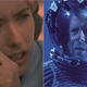 Téa Leoni in Deep Impact; Bruce Willis in Armageddon